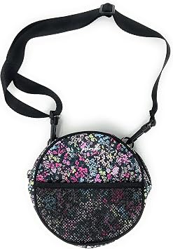 Victorias Secret Pink Crossbody Belt Bag convertible, Midnight Daisy Floral