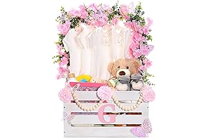 Wooden Baby Shower Crate Closet, Pregnancy New Parent Gift
