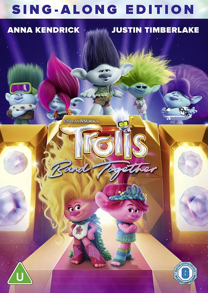Amazon.co.jp: Trolls Band Together [Region 2] : DVD