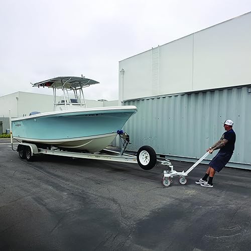 Miniatura 6 de Remolcador de Remolque Soporta hasta 20,000 libras Peso Máximo de Enganche de 3,500 libras Transportador para RV, Barco, Casa Rodante, Plataforma