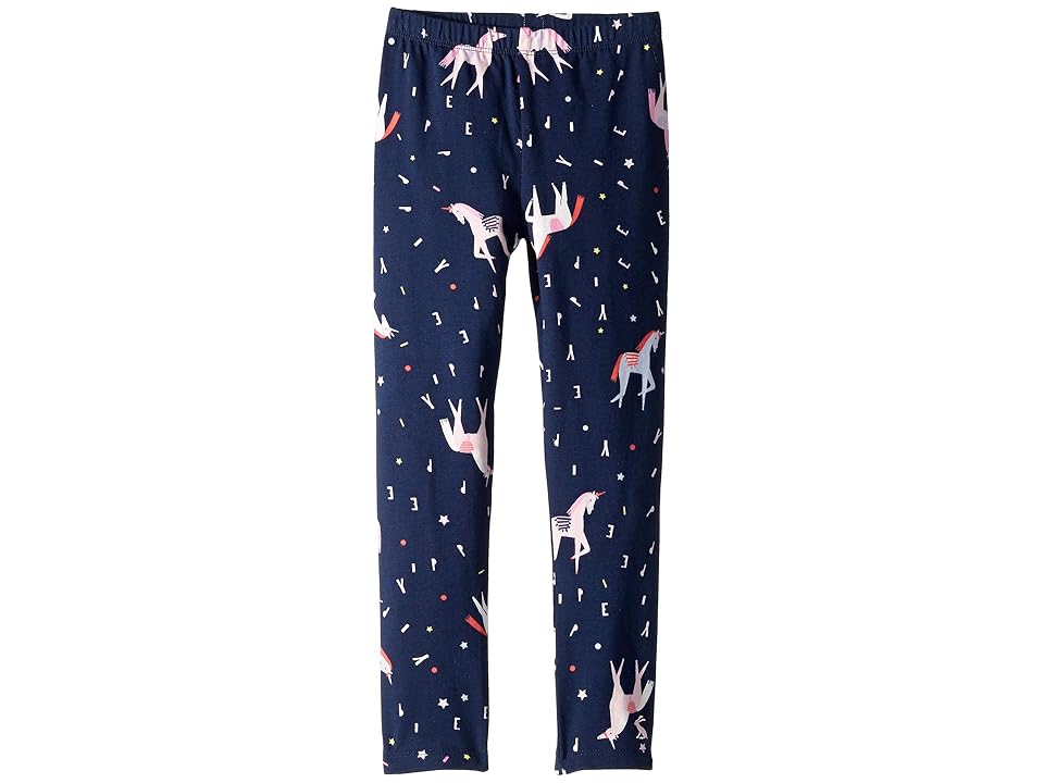 

Joules Kids Deedee Pants (Toddler/Little Kids) (Navy Unicorn) Girl's Clothing
