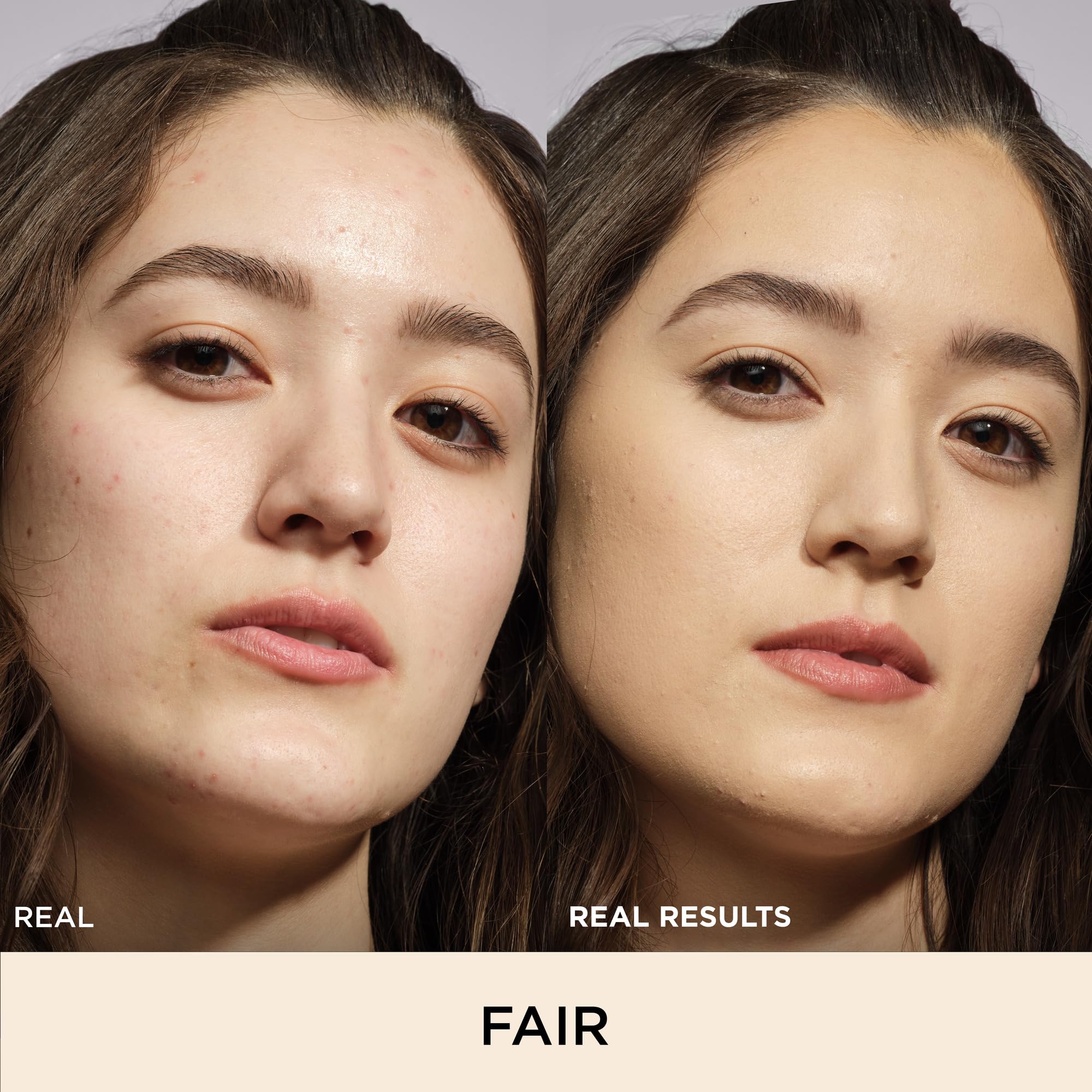 iT Cosmetics Full Coverage Foundation with SPF 50 Protection, Enriched with Hyaluronic Acid & Vitamin E, Your Skin But Better CC+ Cream, Shade: Fair, 32ml - Image 3