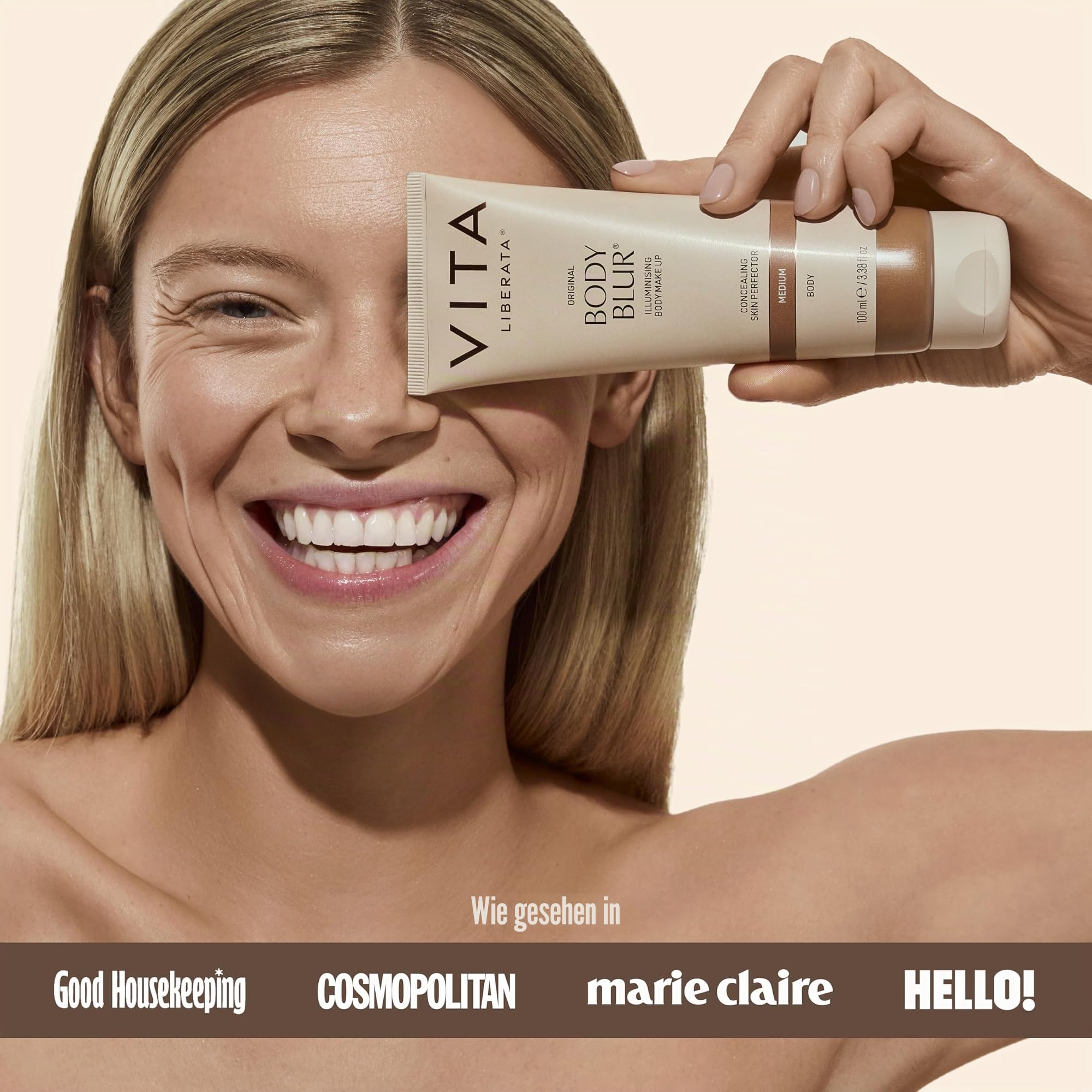 Vita Liberata Body Blur | Farbton: Medium | 100 ml | NEUE VERPACKUNG