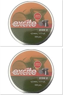 HN Excite Econ 2 ***1000 Pellets*** .177/4.50mm L227 VP2