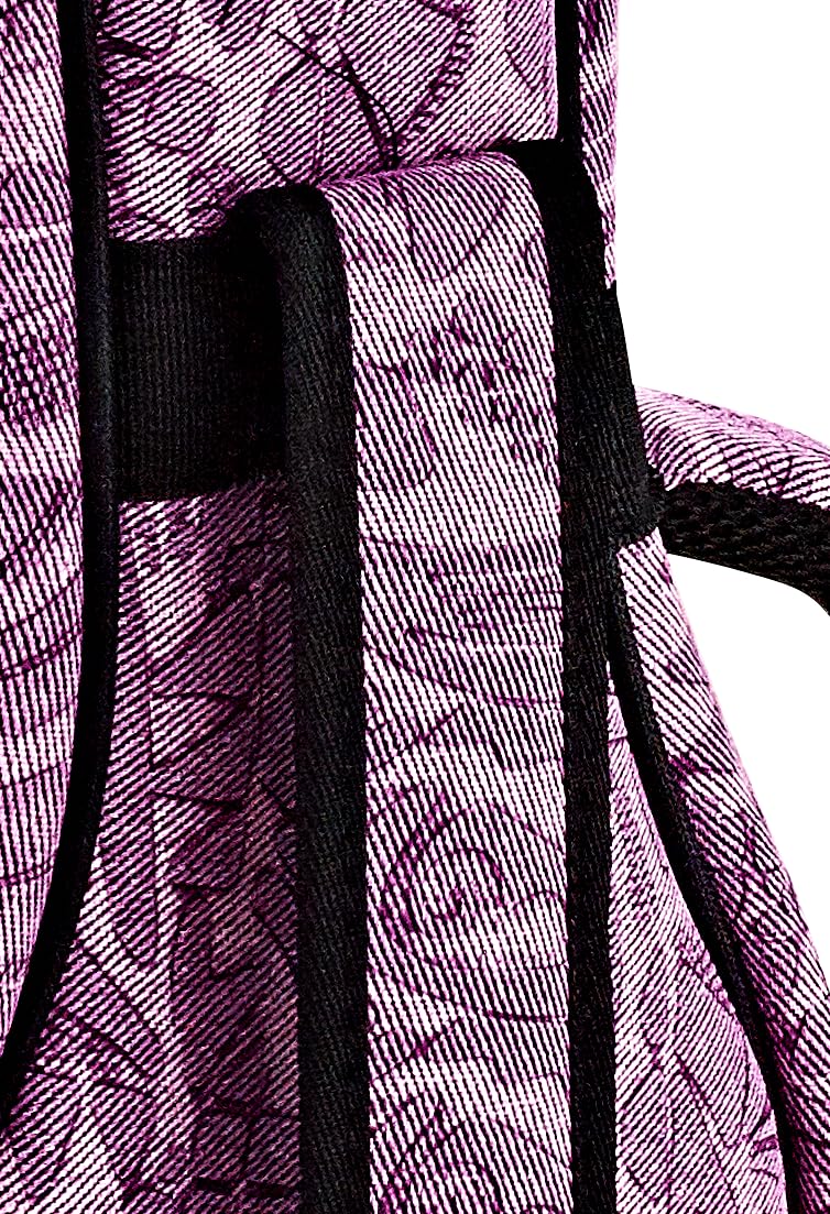 ORTEGA OUB-CC-PUJ Housse pour ukulélé de concert Aspect denim Violet