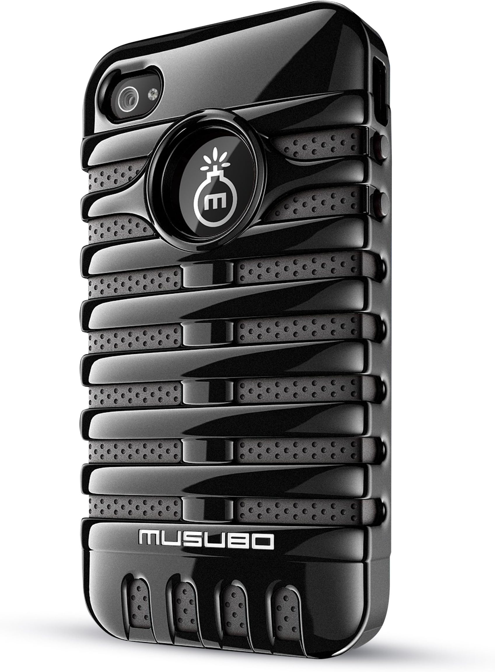 Musubo Retro Case for iPhone 4/4S-Black
