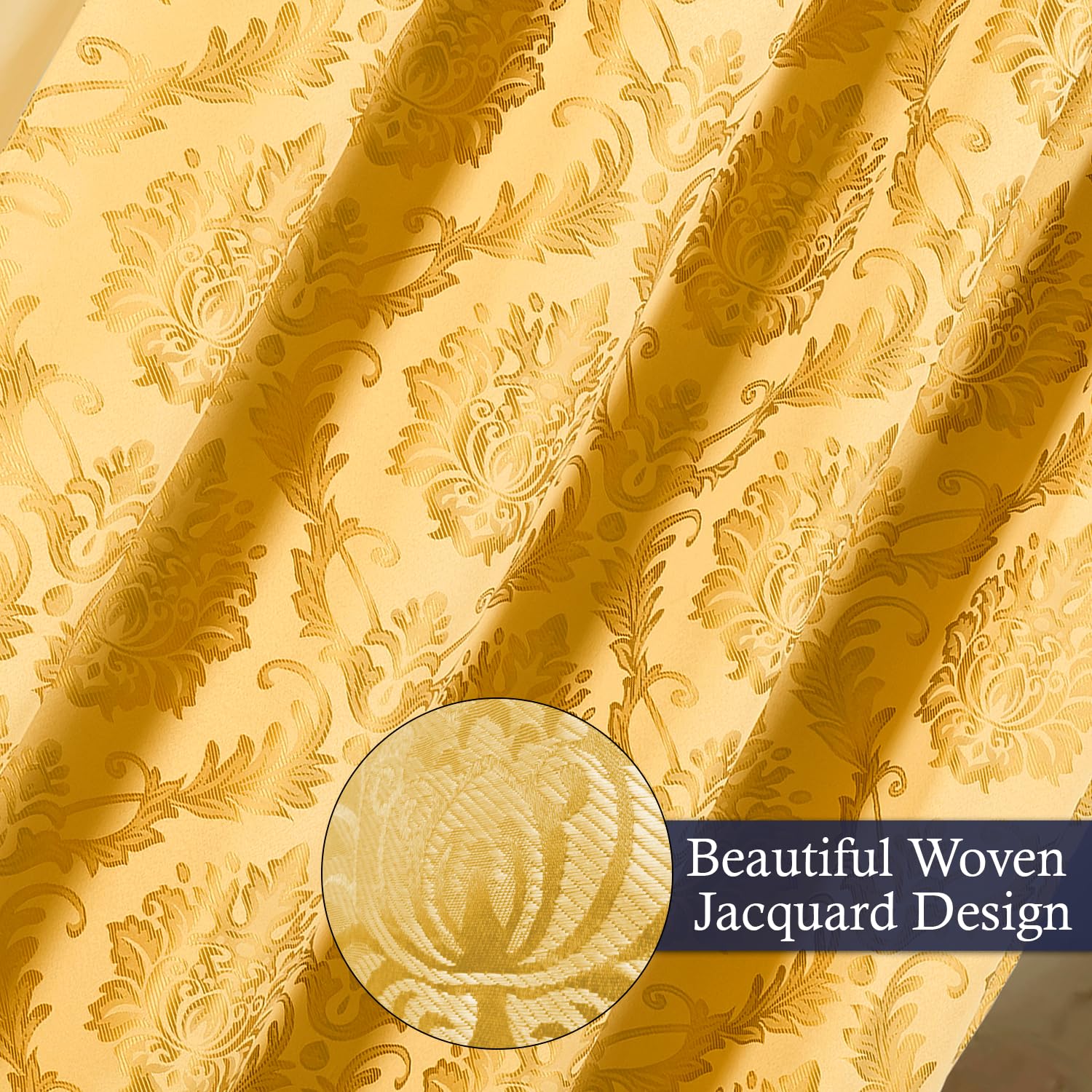 DreamField Linen Lot de 2 Rideaux de fenêtre Fantaisie avec cantonnière Transparente attachée et 2 embrasses, 137,2 cm de Large x 213,4 cm de Long, Design élégant de Luxe, Parfait pour Salon et