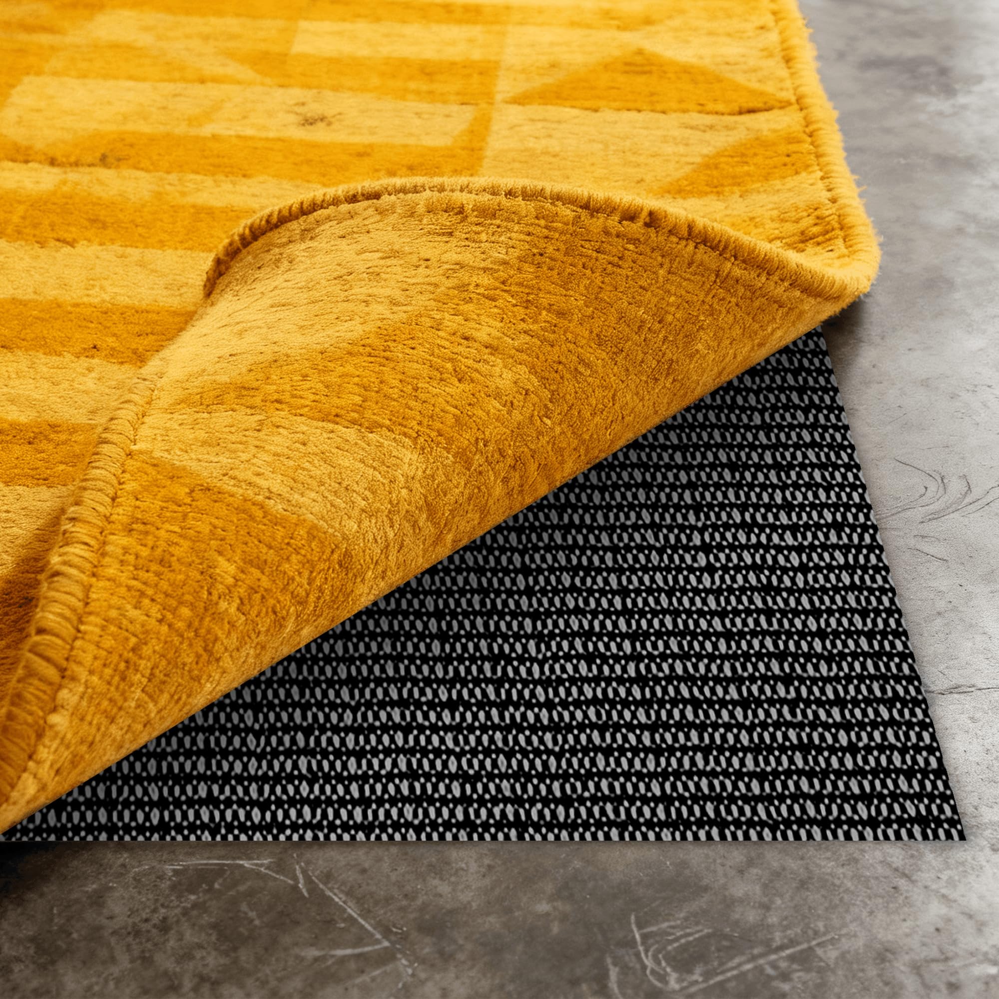 Tissu Antiderapant 60 x 360 cm Antidérapant Tapis Antidérapant Découpable Multifonctionnel Découpable Multifonctionnel pour Tiroir de Voiture Coffre, Noir
