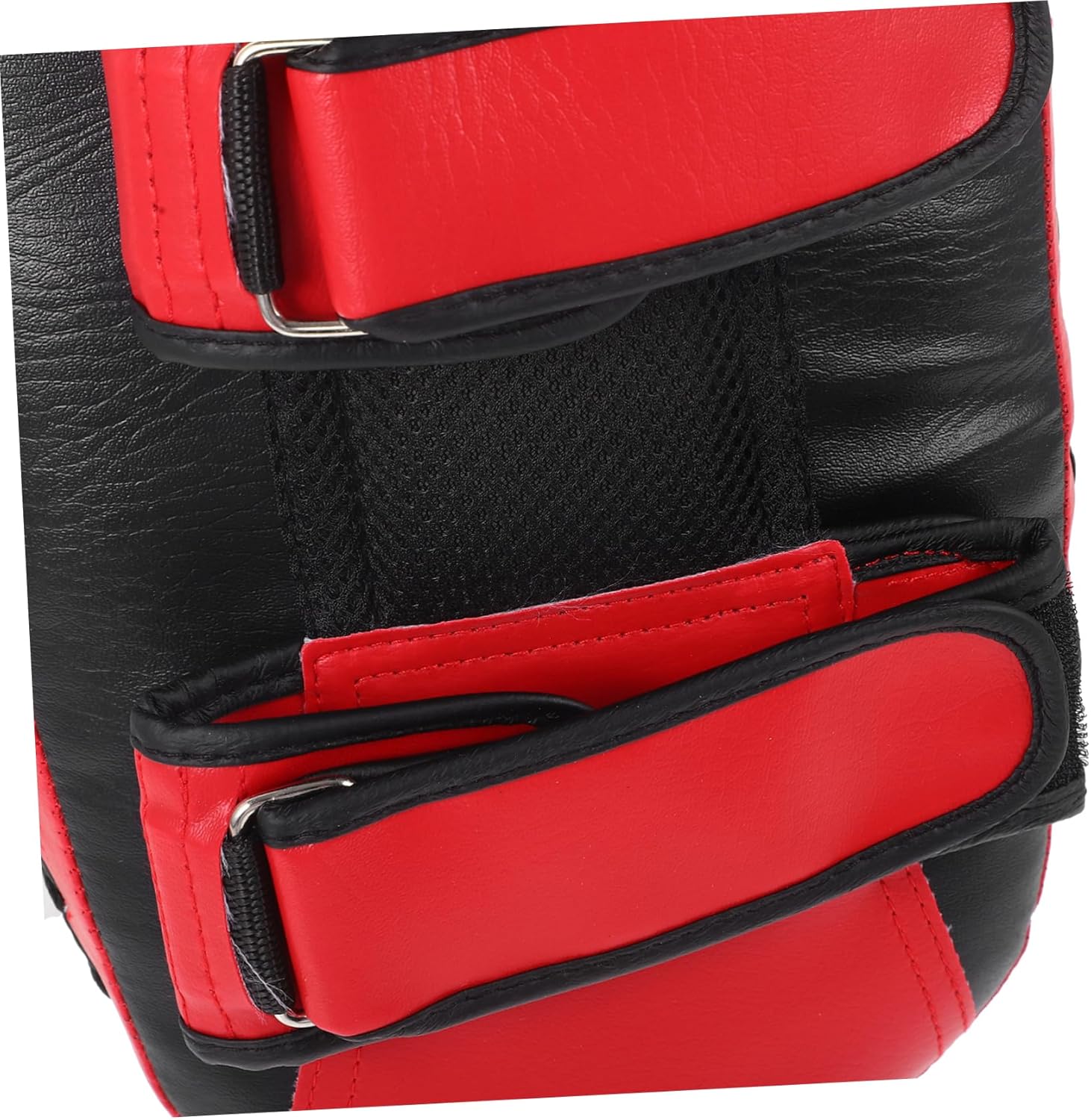 KOMBIUDA Kickboxing Kick Pad Curved Thicken Martial Arts Shield for Karate Taekwondo Sparring Training Pu Ventilated Design Absorption