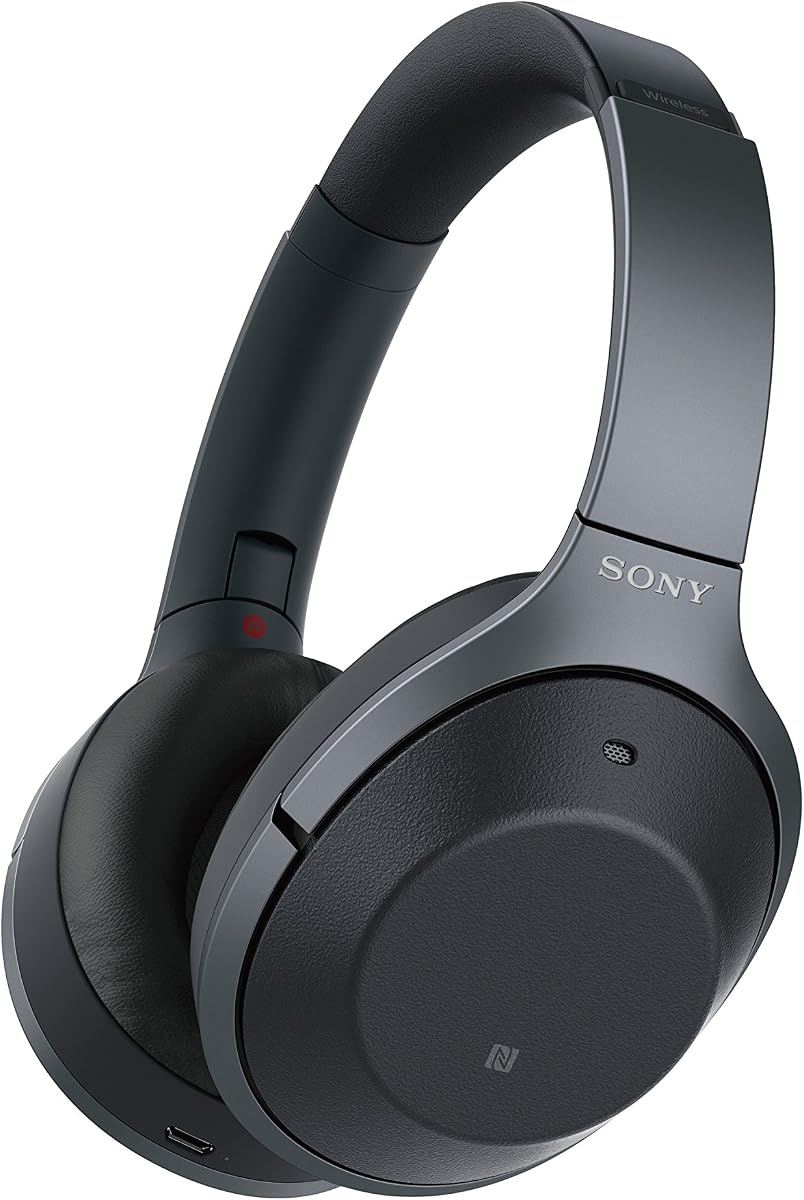Sony WH-1000XM2/B Auriculares inalámbricos Bluetooth con cancelación de ruido Hi-Fi (renovados)