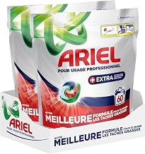 Ariel Professional All-in-1 Original Washing Capsules 120 Washes (60 x 2), Effective on All Types of Grease Stains