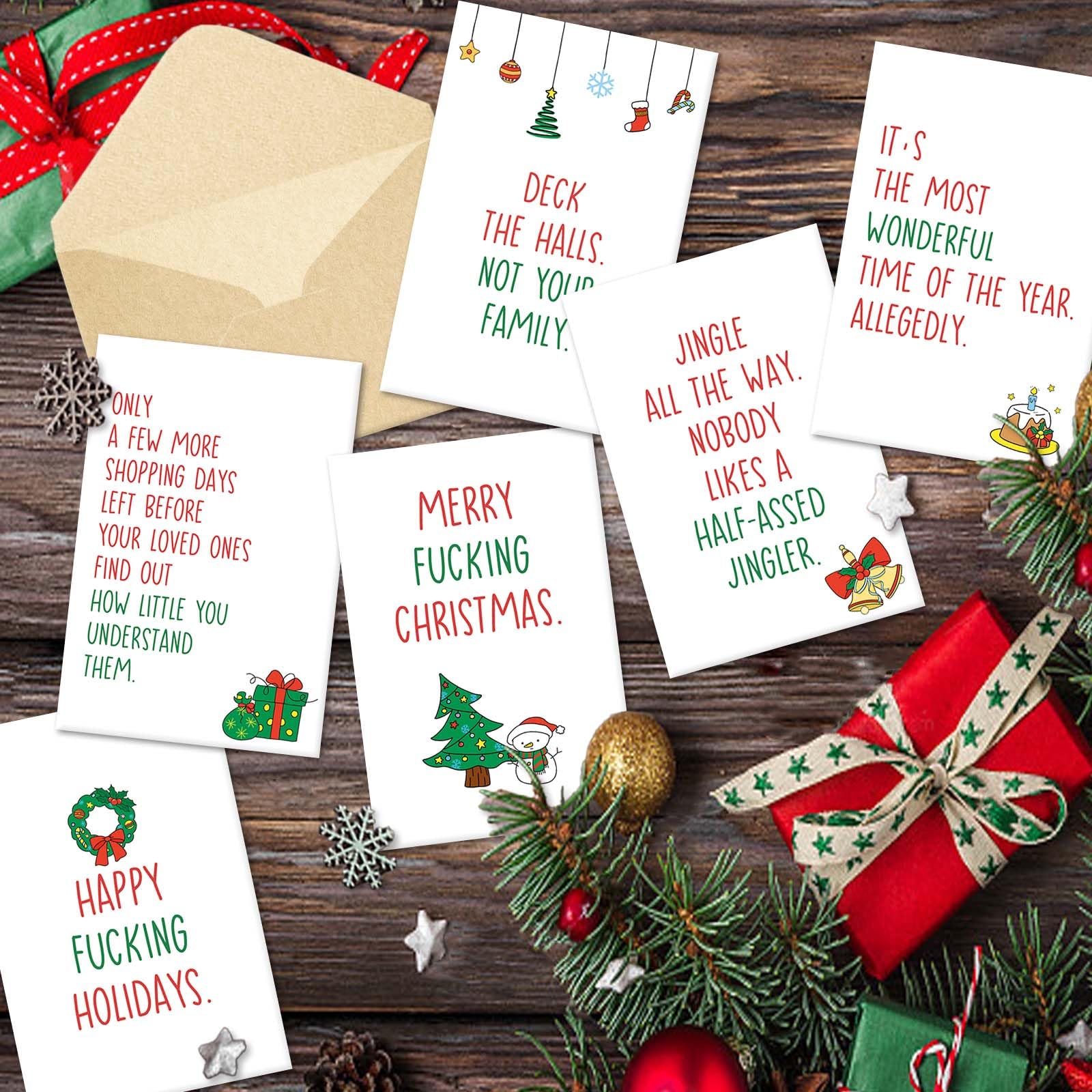 Amazon.com : Funny Christmas Cards Bulk Boxed with Envelopes, Set of 24, 12 Assorted Designs Christmas Cards, Humorous Xmas Holiday Cards Set : Office Products amazon-com-funny-christmas-cards-bulk-boxed-with-envelopes-set-of-24-12-assorted-designs-christmas-cards-humorous-xmas-holiday-cards-set-office-products