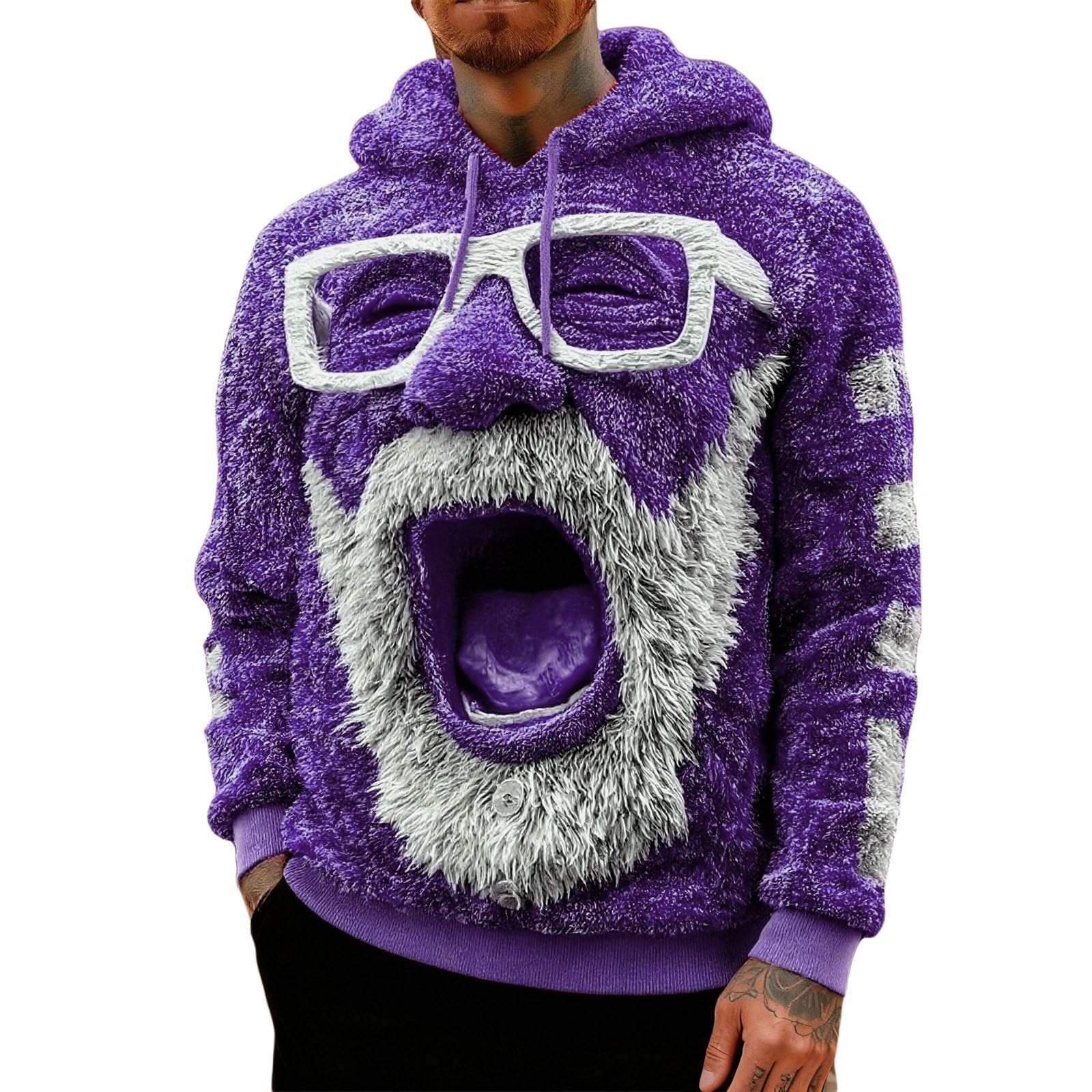 Sweat à capuche en flanelle de qualité supérieure doux