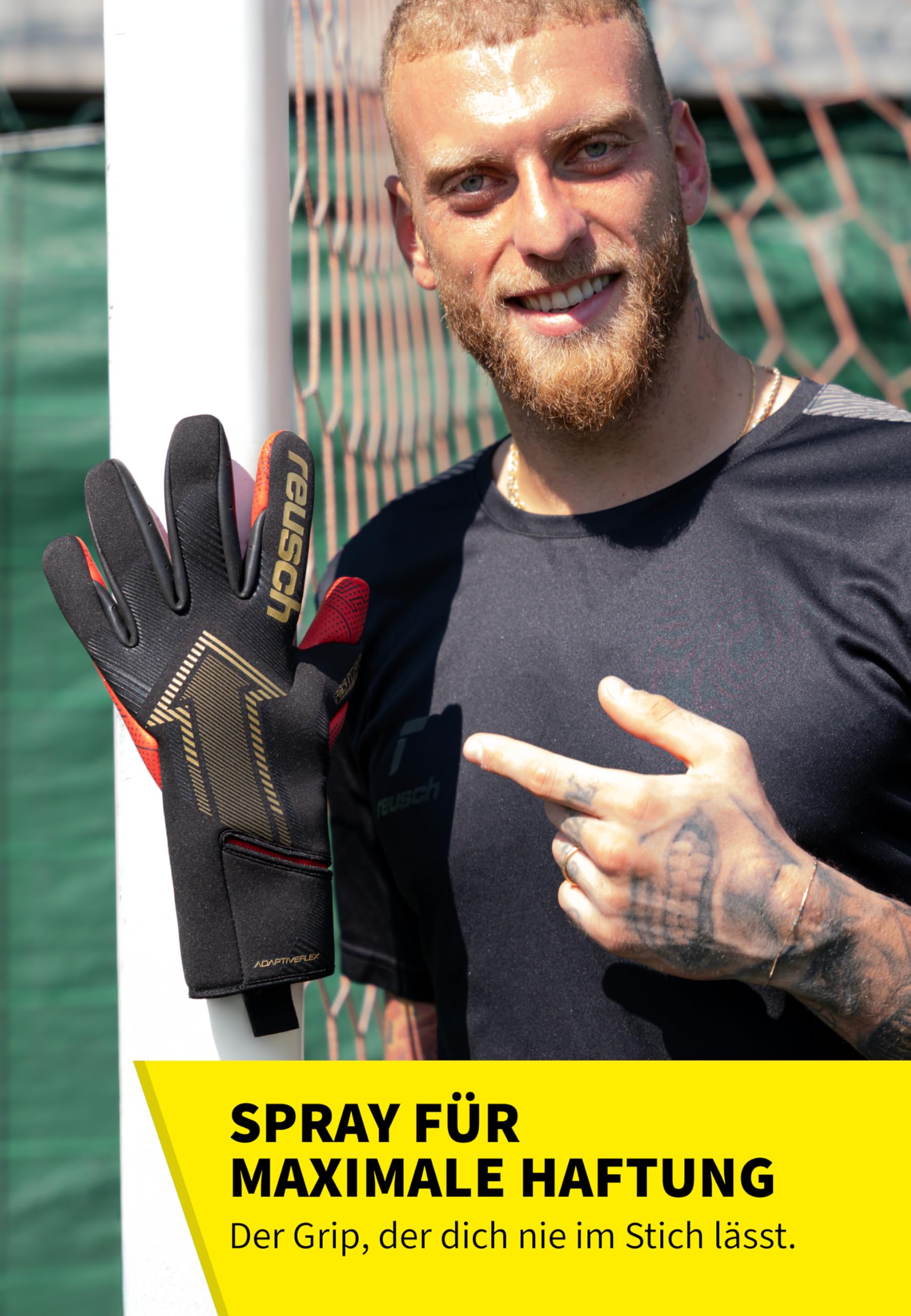 Reusch Grip Spray – Grip-Boost rękawice bramkarskie 130 ml – maksymalna przyczepność i precyzyjna kontrola piłki