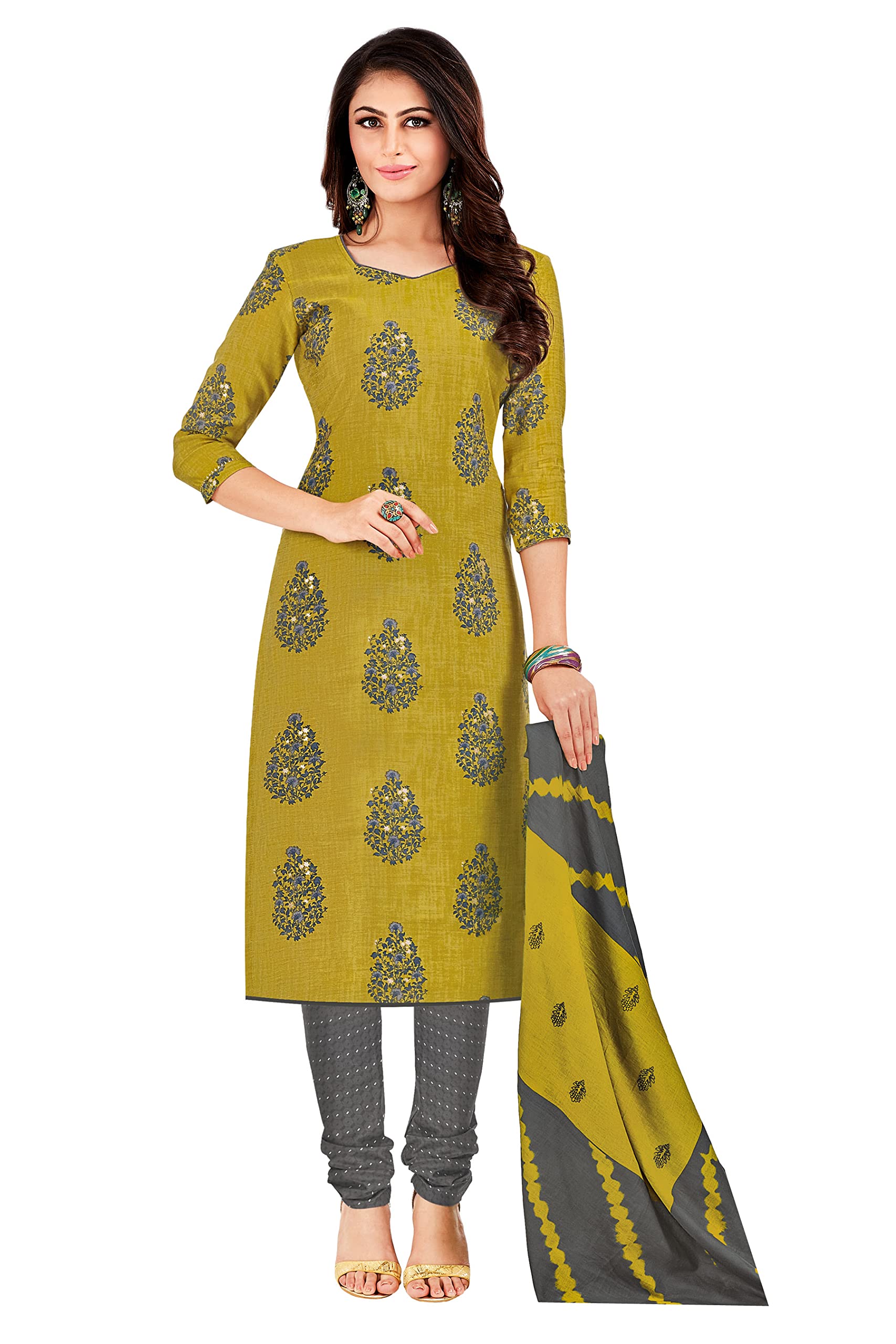 miraan Cotton Printed Readymade Salwar Suit For Women (MIRAANSAN1430)-picture-19