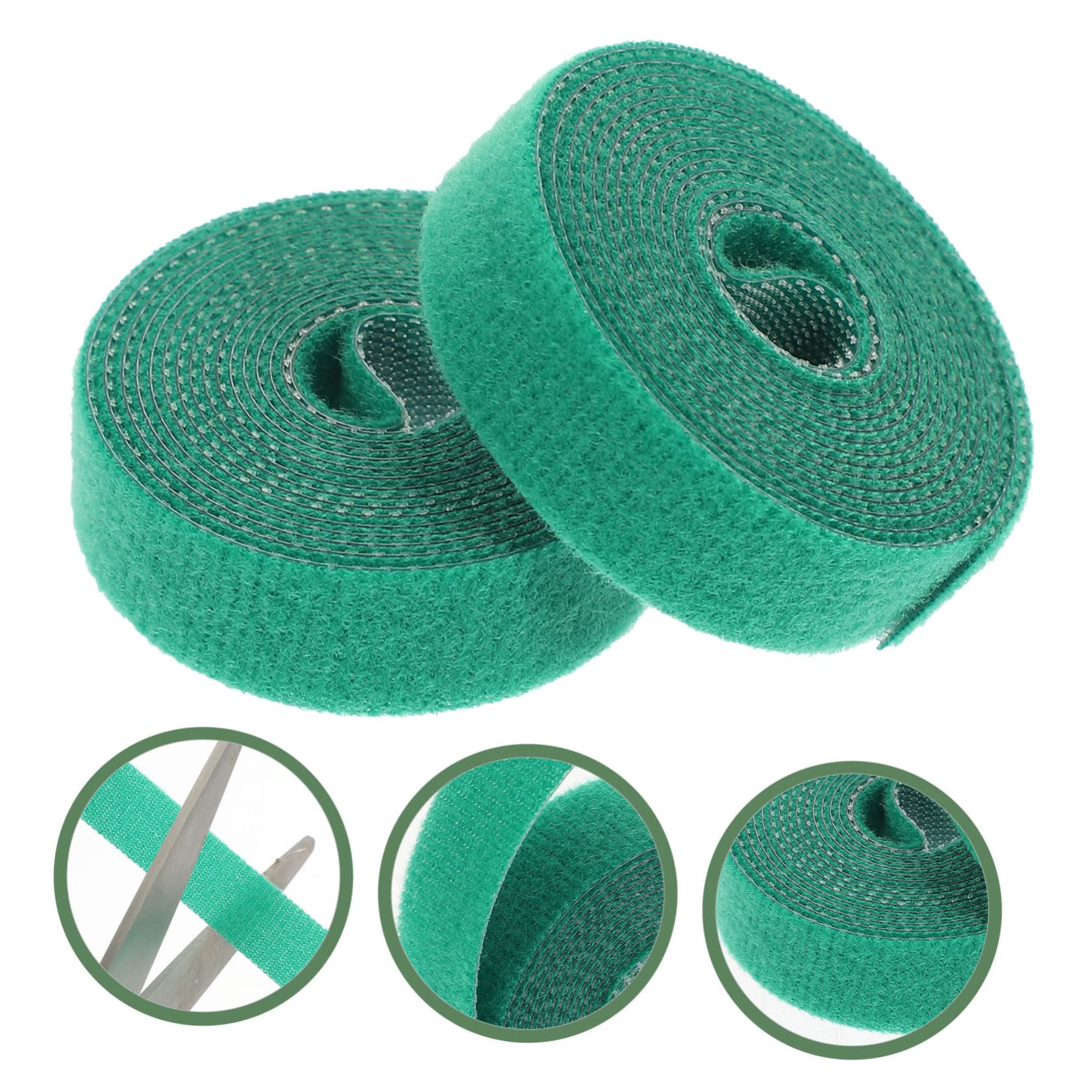 Sosoport 8pièces Attaches Plantes Réutilisables Ruban De Support pour Jardins Fixation Et Ajustable pour Plantes Grimpantes Et Fleurs