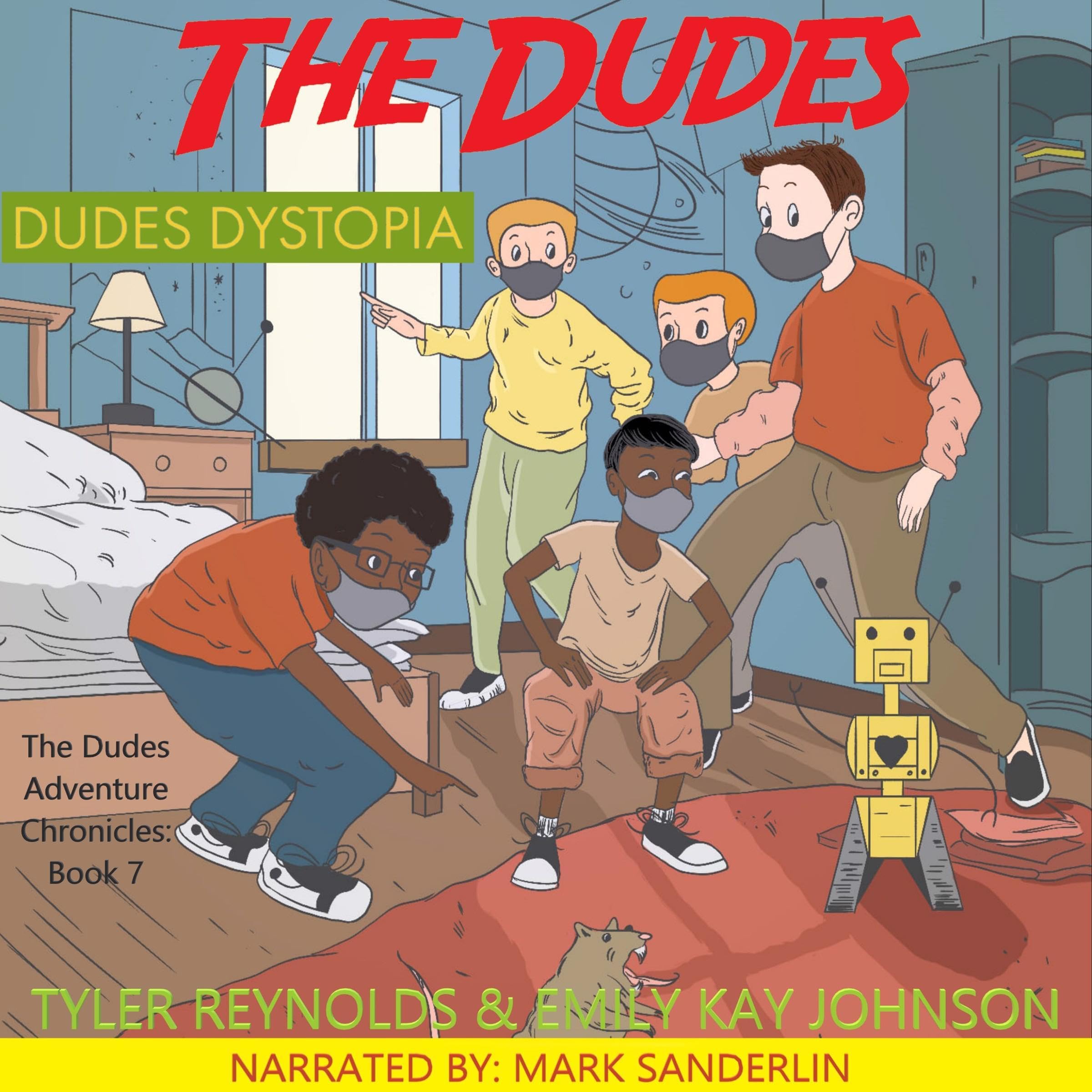 Cover art for The Dudes: Dudes Dystopia