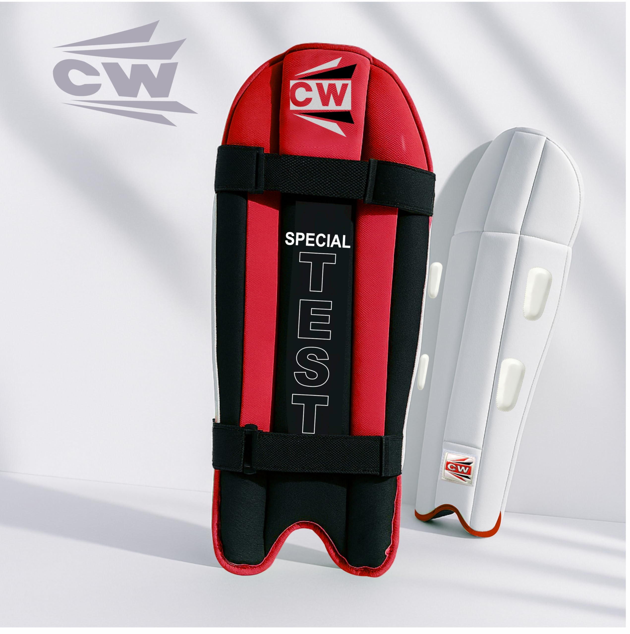 CW Test Cricket Wicket Keeper Pads for Men Wicket Keeping Pads Wicket Keeping Legguard Adult Protector Leg Guard 2