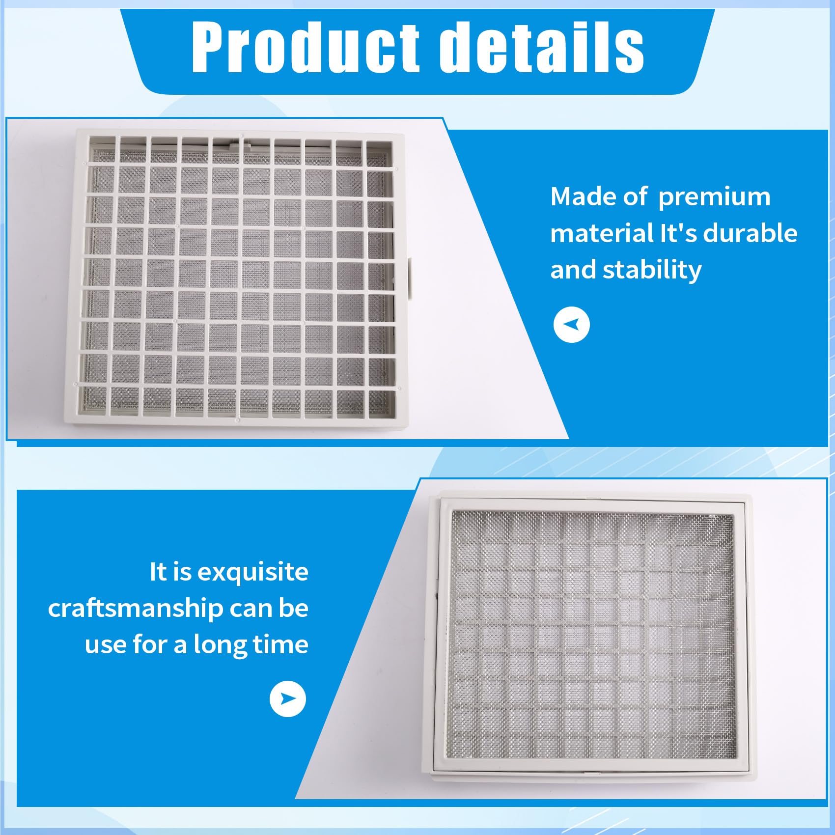 Filtro de Pantalla de Ventilación para Secadora de Interior y de Cajón de Agua, Actualización de la Tapa de Ventilación de Seguridad.