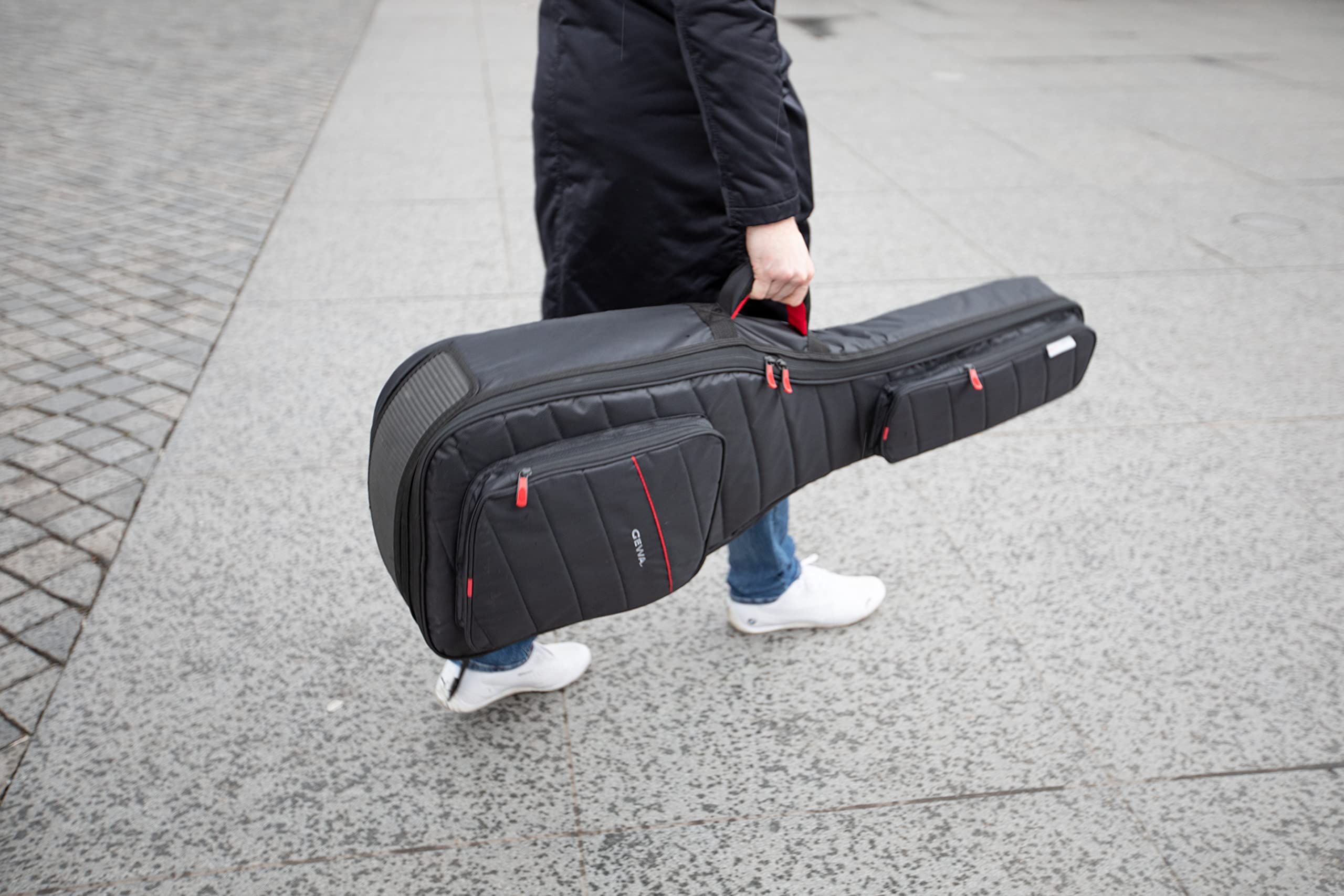 GEWA Gitarren Gig Bag CROSS 30 für E-Bass, schwarz