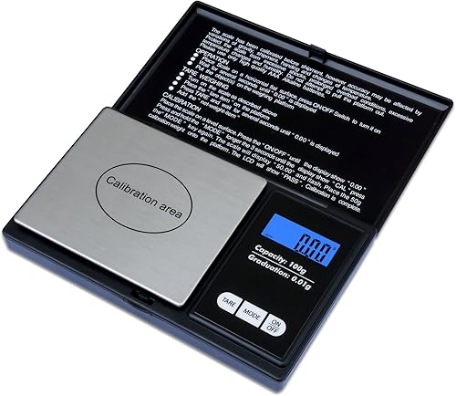 Miniatura 5 de Weighmax Classic 3805 Series - Báscula digital de bolsillo, 100 x 0.00 oz, color negro