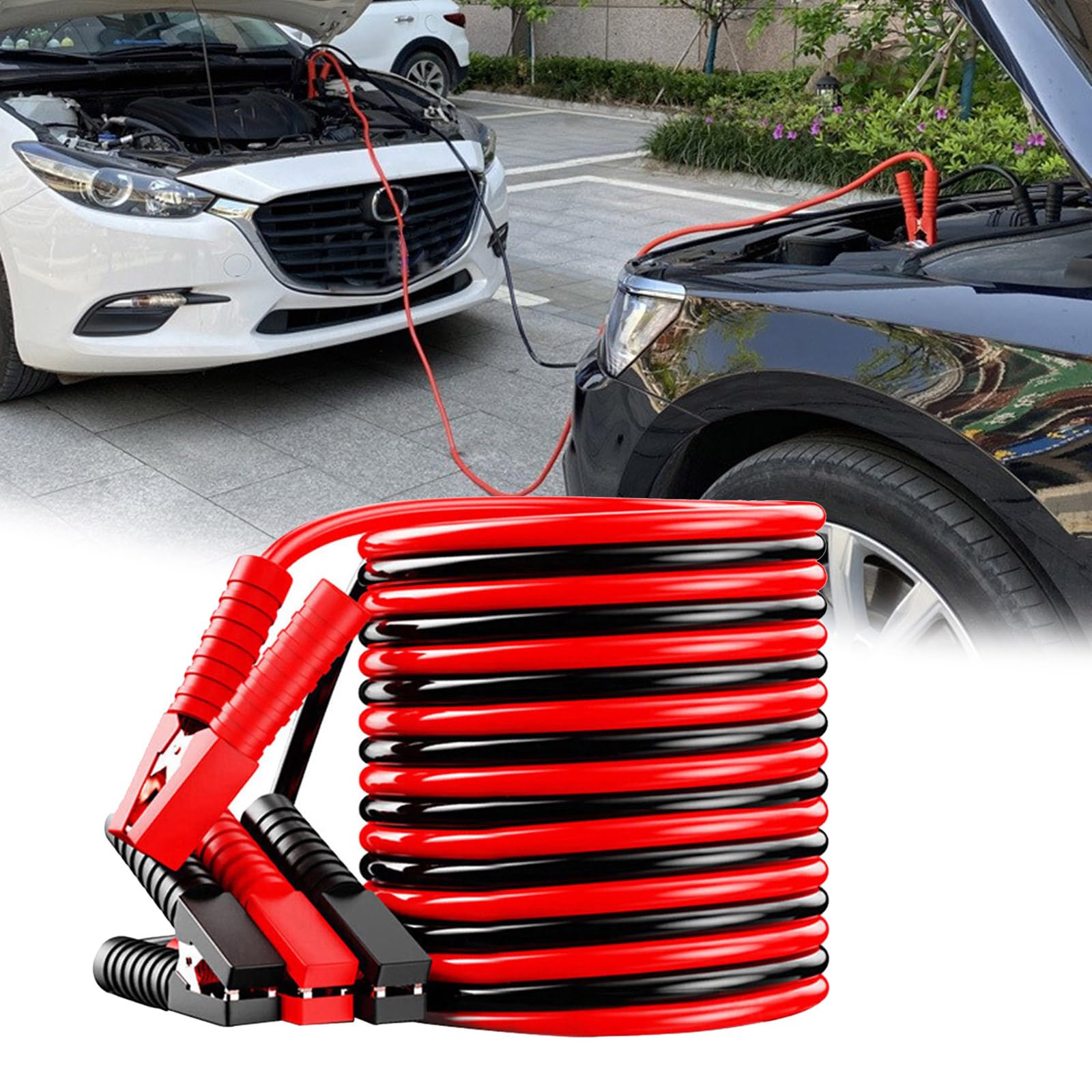 Cavo di avviamento della batteria dell'automobile con morsetto resistente alla corrosione per il veicolo sicuro che avvia il cavo della batteria dell'automobile