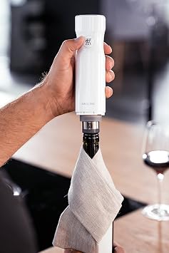 ZWILLING Fresh & Save Vacuum Wine Stopper Set, 3 Pieces, Grey