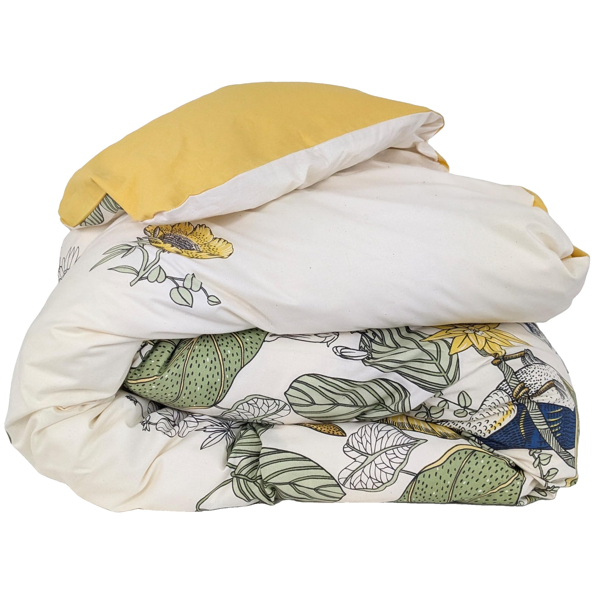 Linnea Housse de Couette 280x240 cm 100% Coton Toco Vert