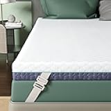 3 Inch Twin Mattress Topper for College Dorm, Memory Foam Bed Topper with Options for Back Pain Relief, Mattress Topper with 2-Sided Cover, CertiPUR Certified Dorm Bed