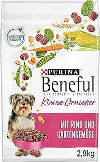 Beneful Kleine Genießer Hundefutter trocken für kleine Rassen, mit Rind, 4er Pack (4 x 2,8kg) product image