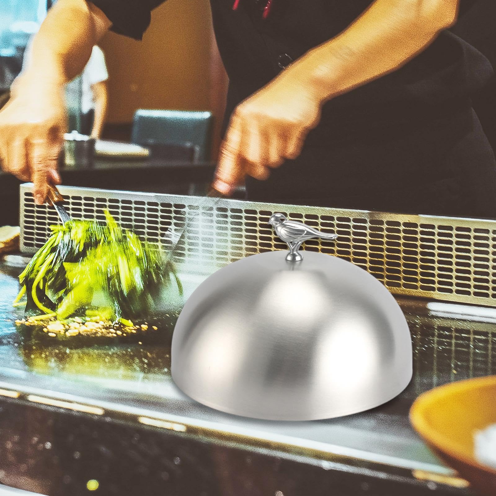 Cloche à Fromage pour Faire Fondre Le Fromage, à Servir dans Les Assiettes et pour La Cuisson, 14cm