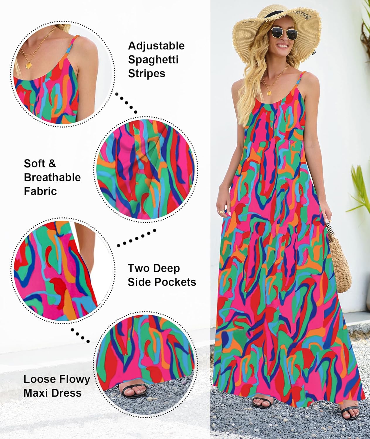 Maxi Sundress with Pockets