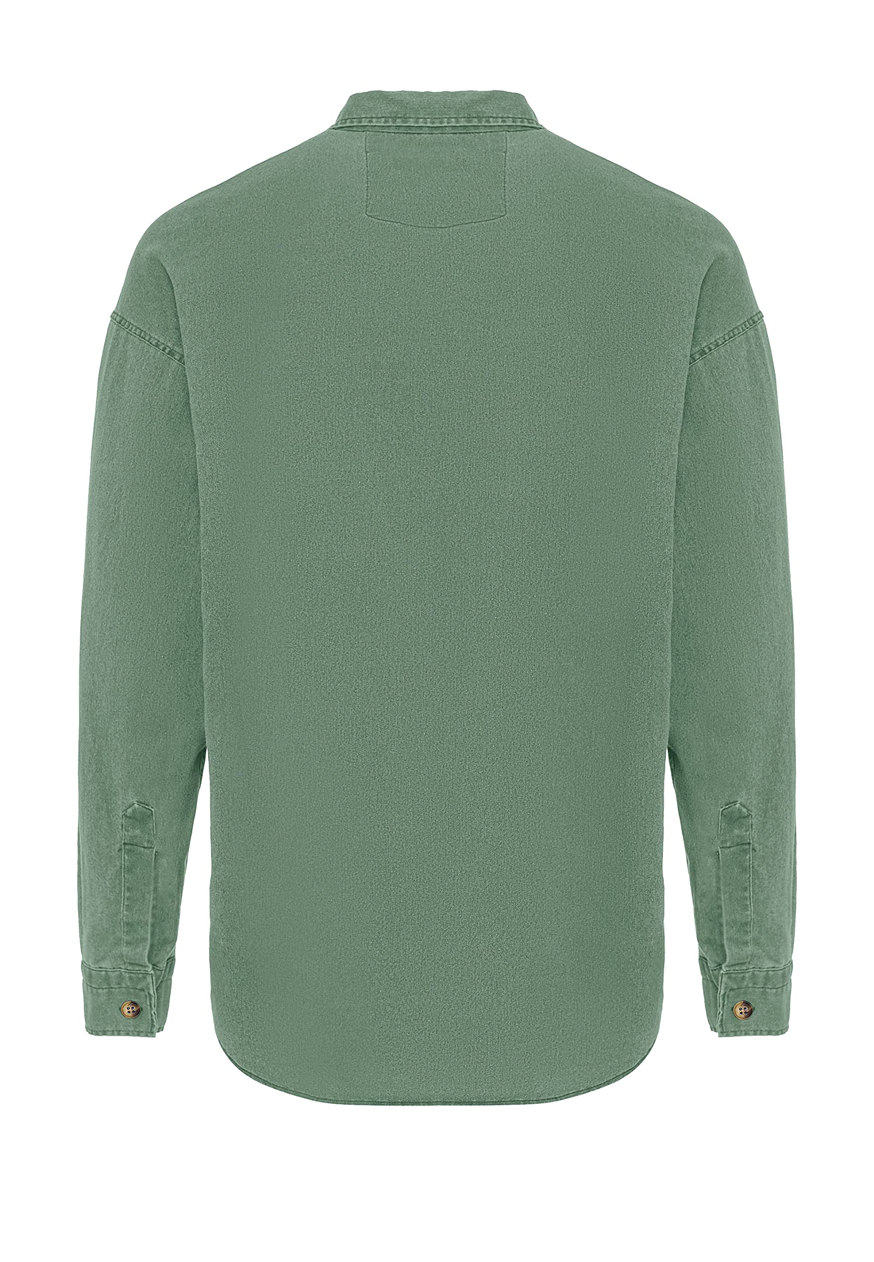 Redbridge Camicia jeans premium denim a maniche lunghe oversize