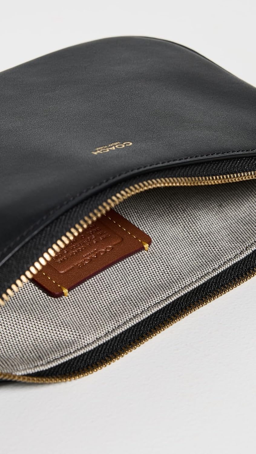 COACH Women's Natural Grain Leather Plaza Bag - Image 5