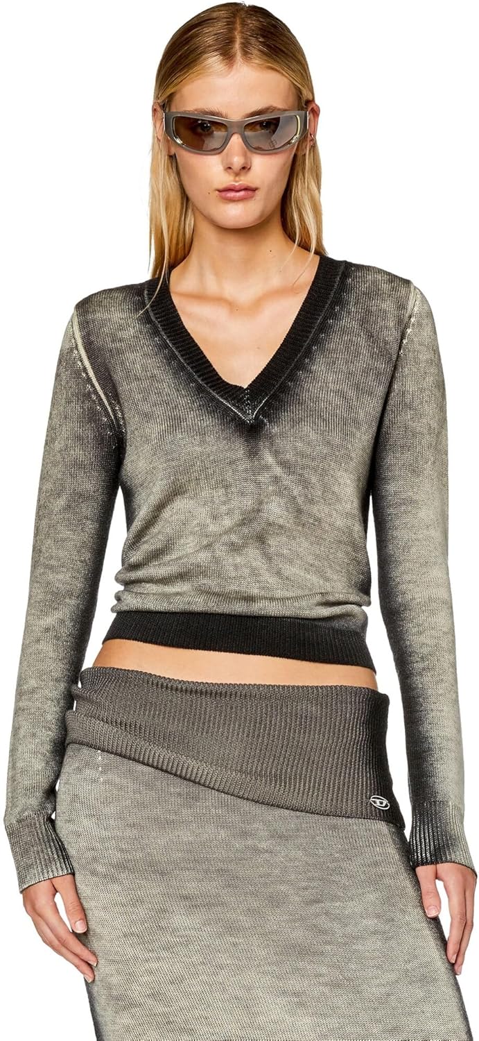 DIESEL レディース ニットオフショルダーネック レディース ニット オフショルダーネック（ニット/セーター