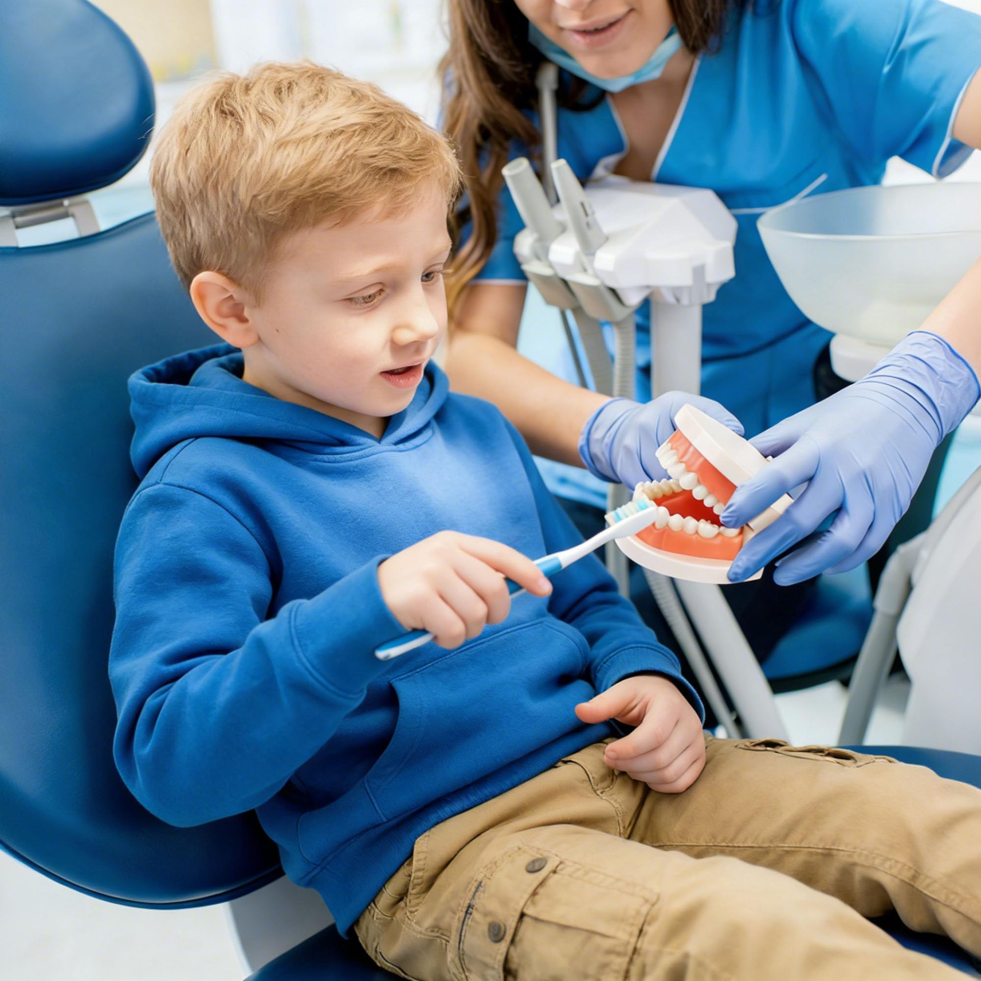 Dentaire Modèle Standard, Modèle de dents standard, Modèle de dents standard pour enseignement dentaire Outil de démonstration, Modèle de brossage dentaire standard pour enfants