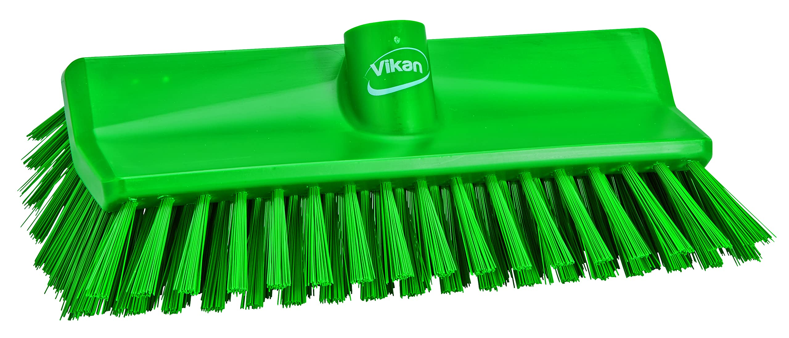 Vikan, Green Brush,High-Low,Medium,10",PP/PBT, 7047 — image 1