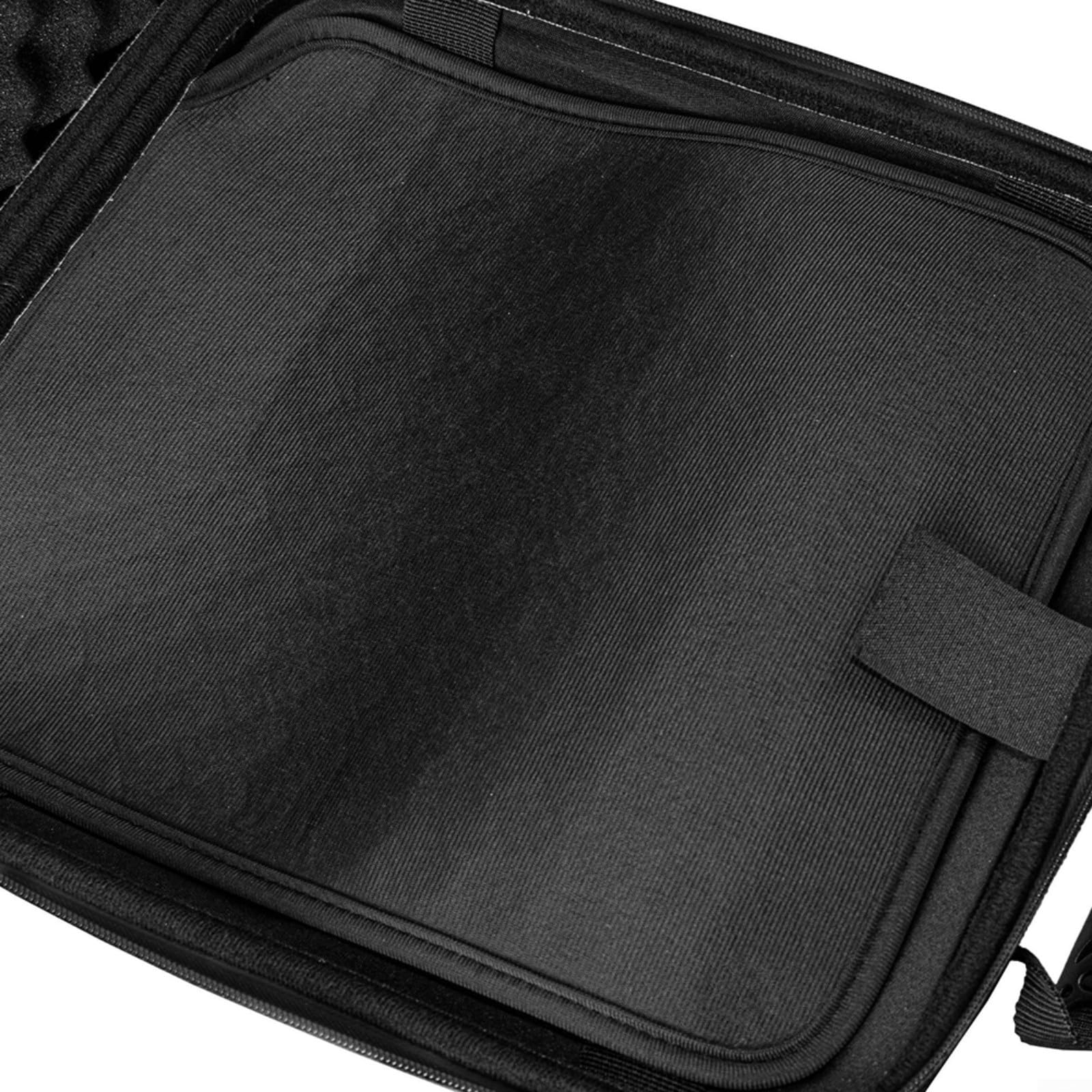 Funda protectora rígida para Mini, caja de almacenamiento de poliuretano EVA con correa para el hombro, organizador a prueba de golpes para antena parabólica y accesorios, negro