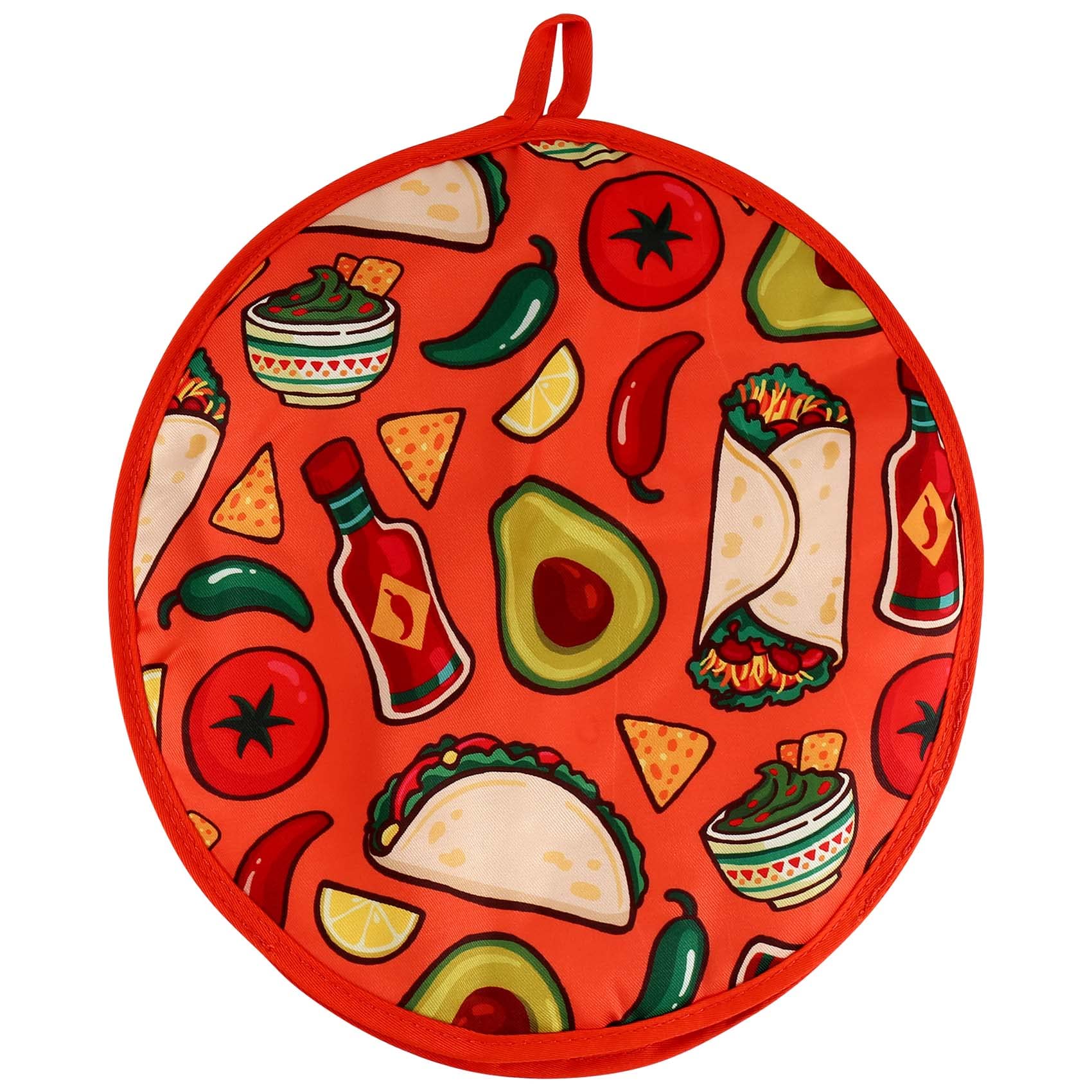 detee 12inch Cloth Bag for Burrito,Portable Tortilla Warmer Pouch Home for Microwave Restaurant Food Pancake
