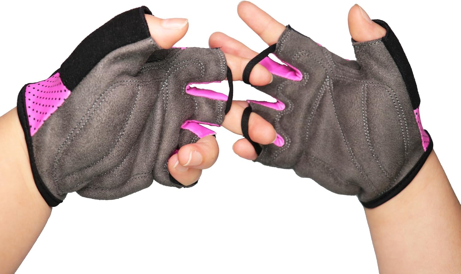 LuxoBike Cycling Gloves Bicycle Gloves Bicycling Gloves Mountain Bike Gloves – Anti Slip Shock Absorbing Padded Breathable Half Finger Short Sports Gloves Accessories for Men/Women : Sports & Outdoors