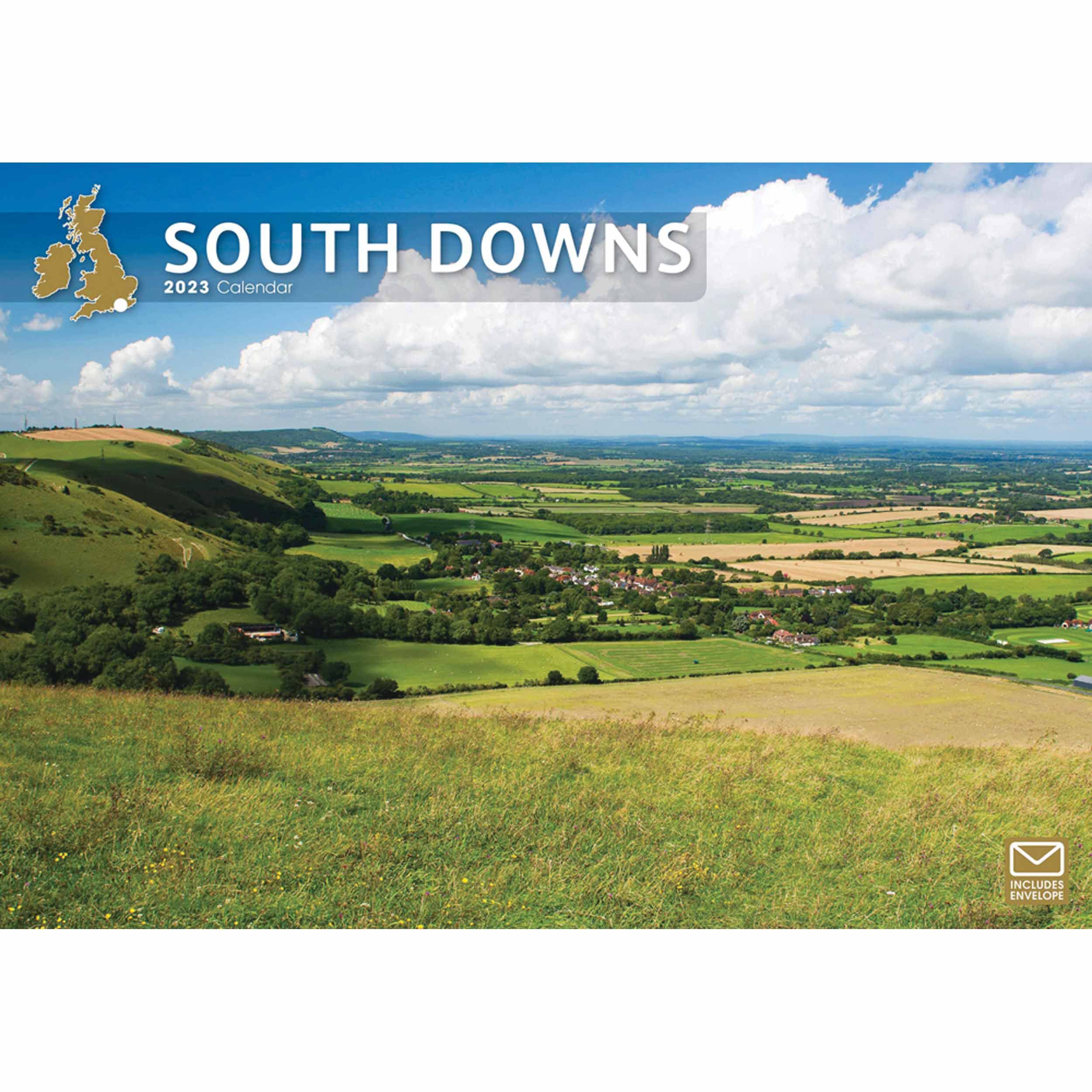 South Downs A4 Calendar 2023
