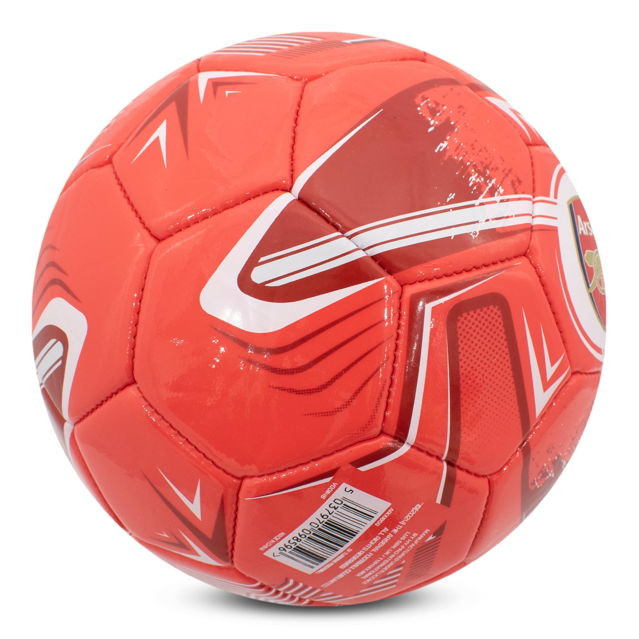 Hy-Pro Officially Licensed Arsenal F.C. Football, Size 1, Turbine Design, Arsenal Merchandise, The Gunners, Training, Match - Image 2