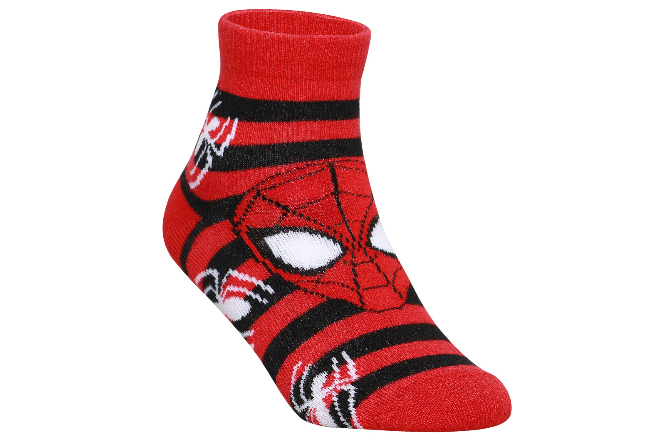 Supersox Ankle Disney Avenger Socks for Kids, Made with Breathable, Anti Odour & Moisture Absorbent Combed Cotton with a Extra Durable Welt, Ideal For All Day Wear (Pack Of 5) - Image 5 thumbnail