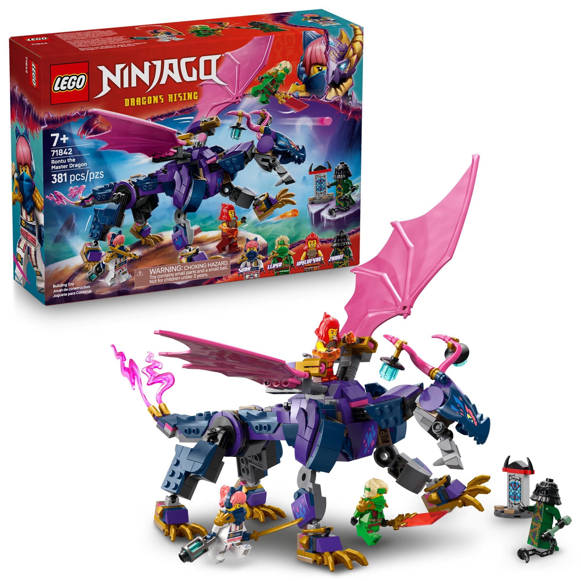 Amazon.com: LEGO NINJAGO Rontu The Master Dragon Building Toy