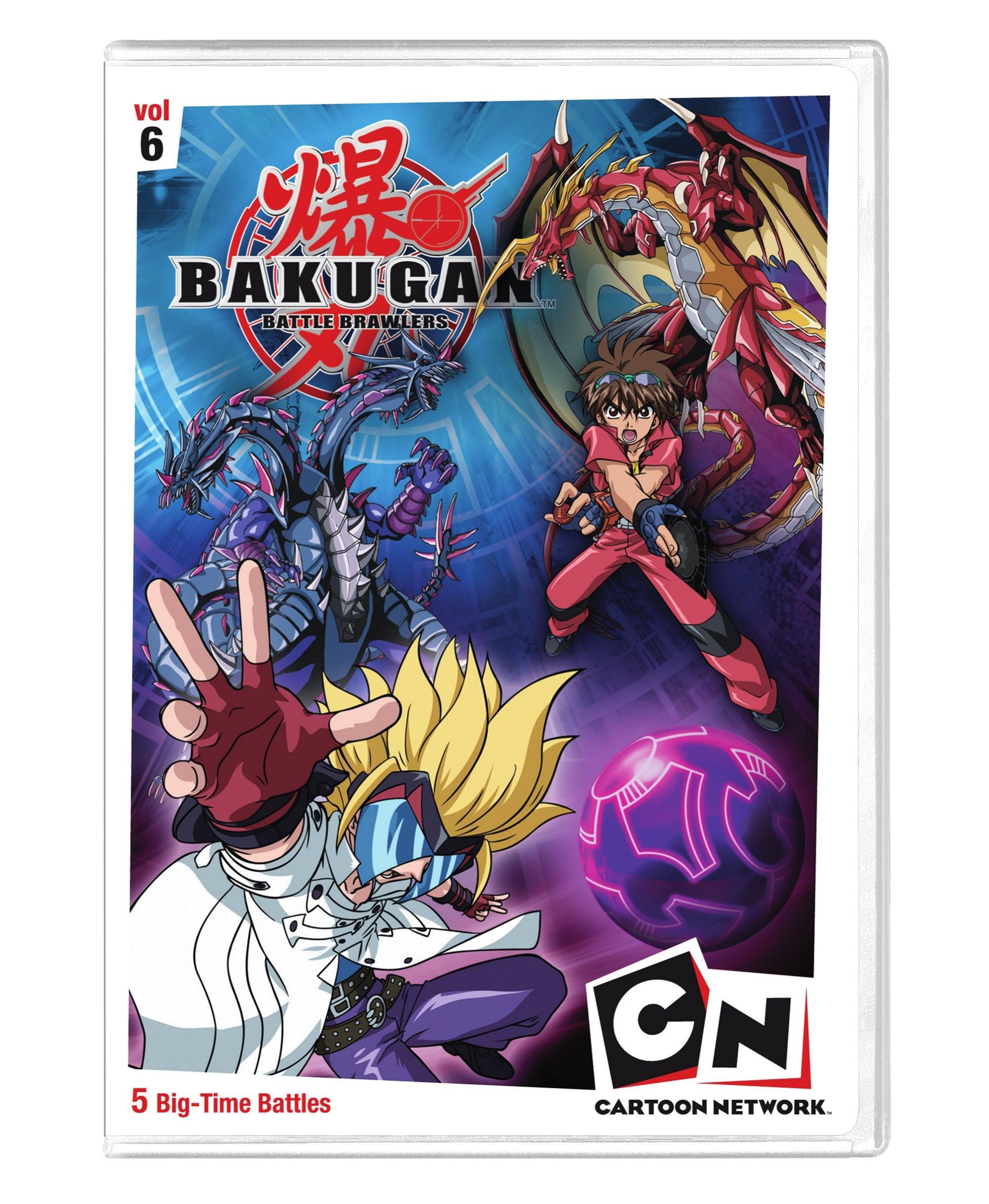 Bakugan, Vol. 6: Time for Battle [Import] [DVD]