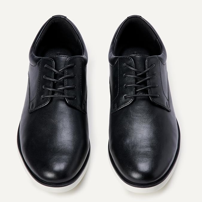 Amazon Essentials Men's Casual Derby Dress Shoes with Padded Collar