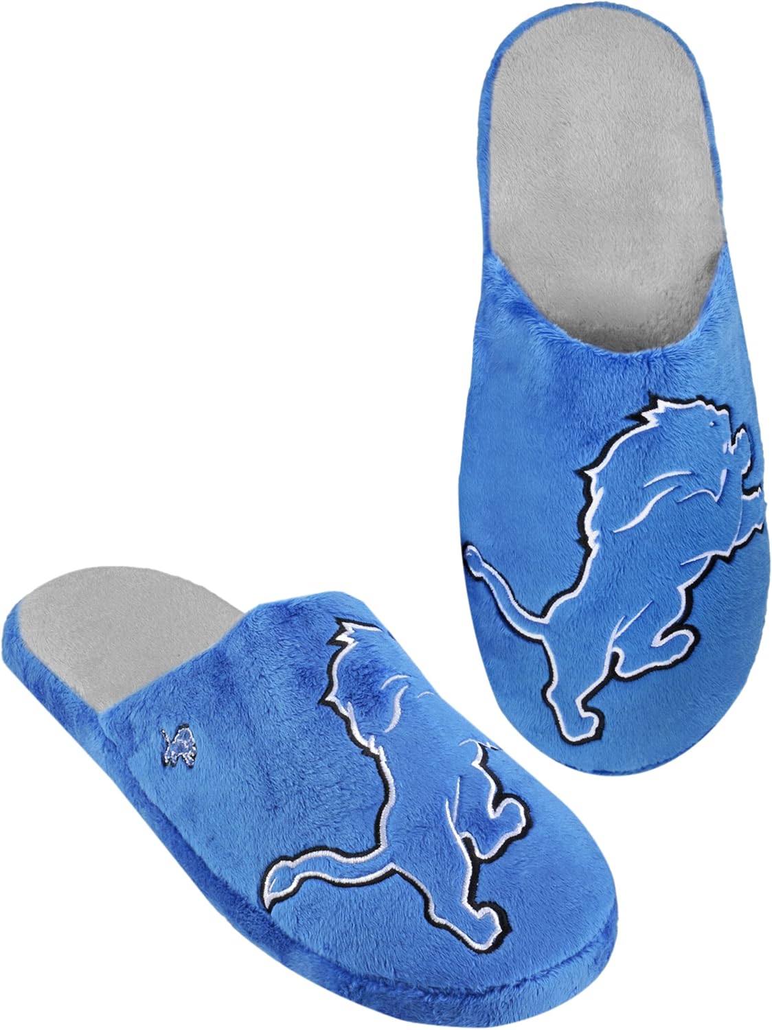 FOCO Men's NFL 2011 Big Logo Slipper TPR Sole : Sports & Outdoors