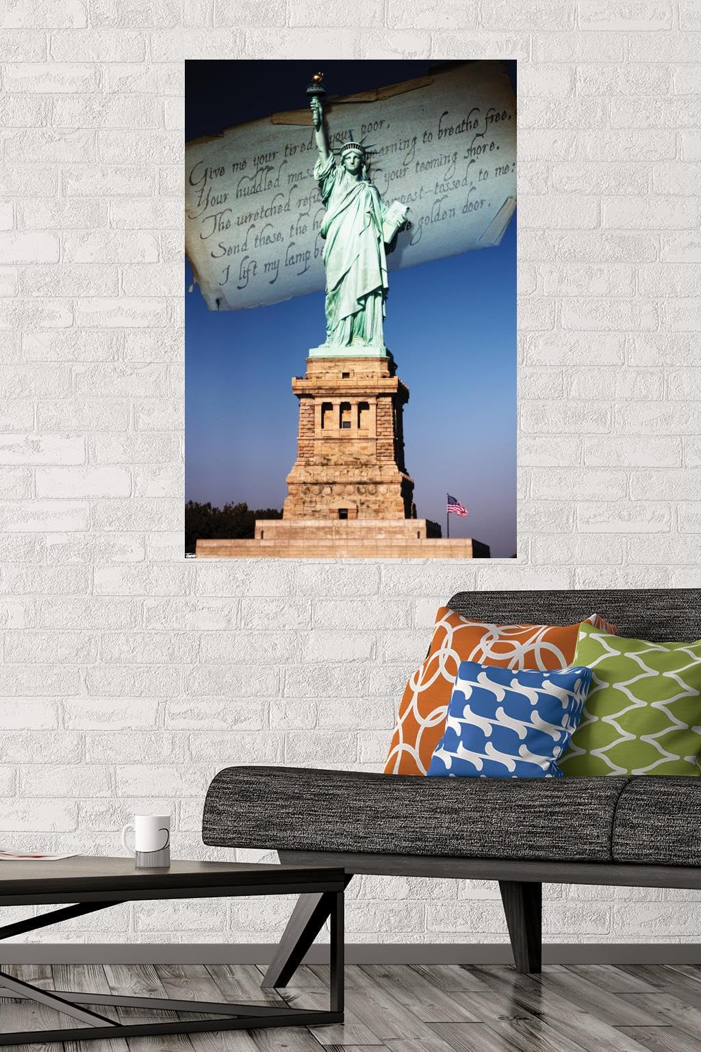 Amazon.com: Trends International Landmarks - The Statue Of Liberty