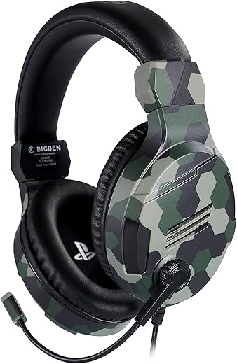 Bigben Nacon Stereo Gaming Headset V3-Camogreen,over ear,Wired