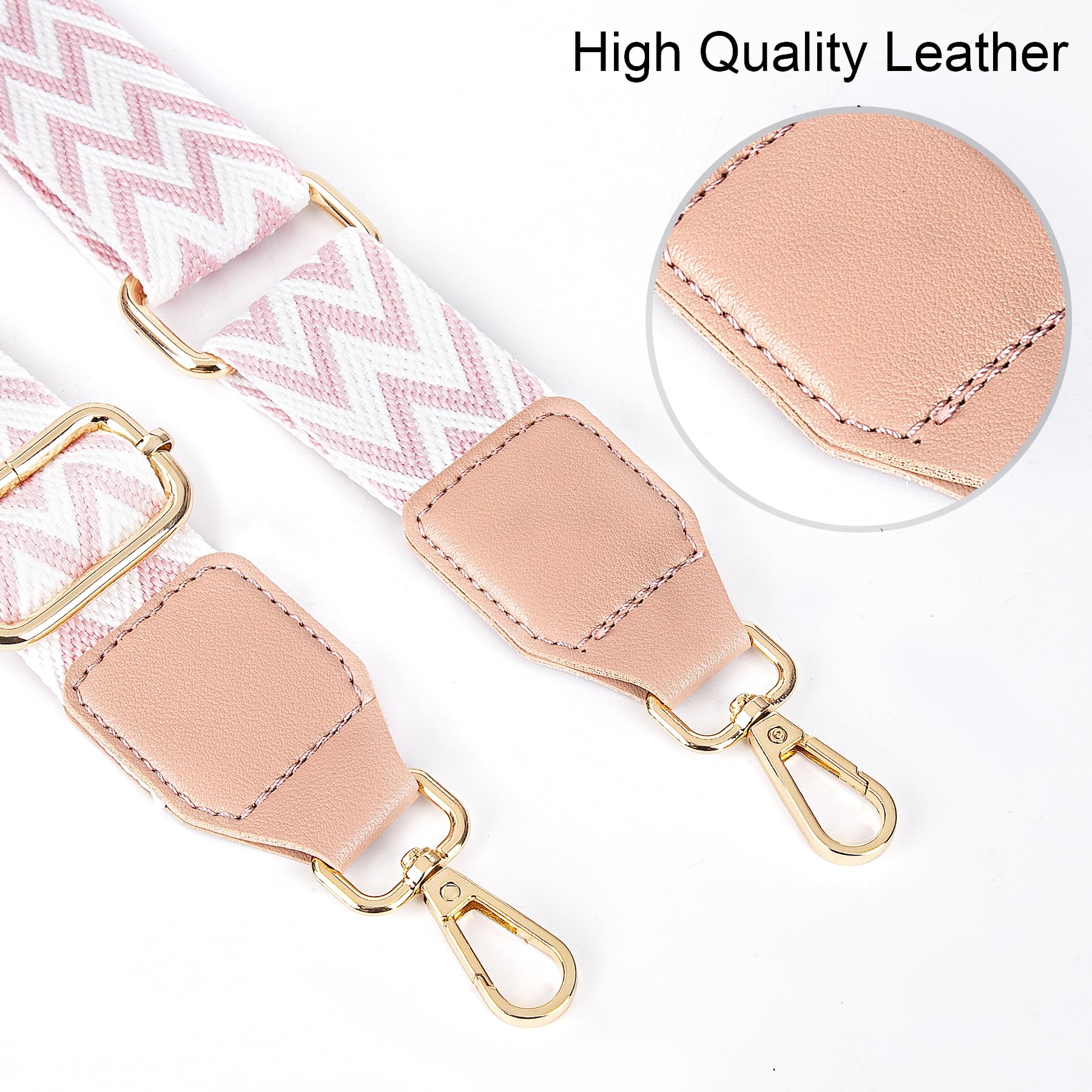 Sangle Bandoulière Ajustable Pour Sac Banane Ou Sac à Main - Marron, Polyester, Neuve Avec étiquettes